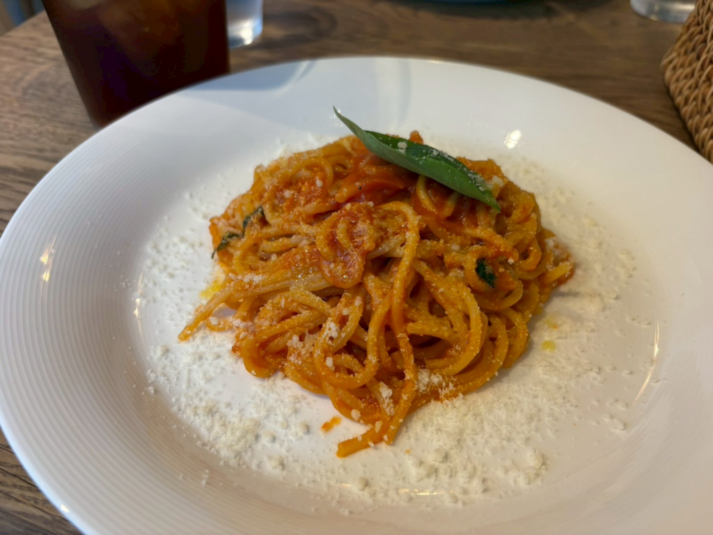 ルークスで食べたパスタ