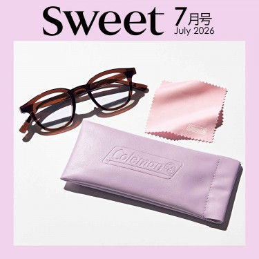 sweet 2026年7月号 Coleman [コールマン] 調光サングラス＆ サングラスケース＆めがねふきセット